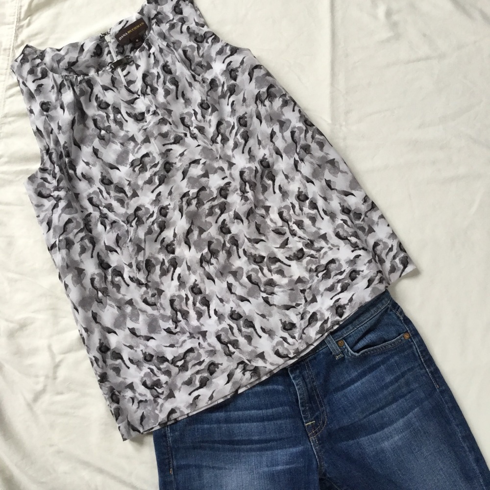 Dana Bachman Sleeveless Blouse